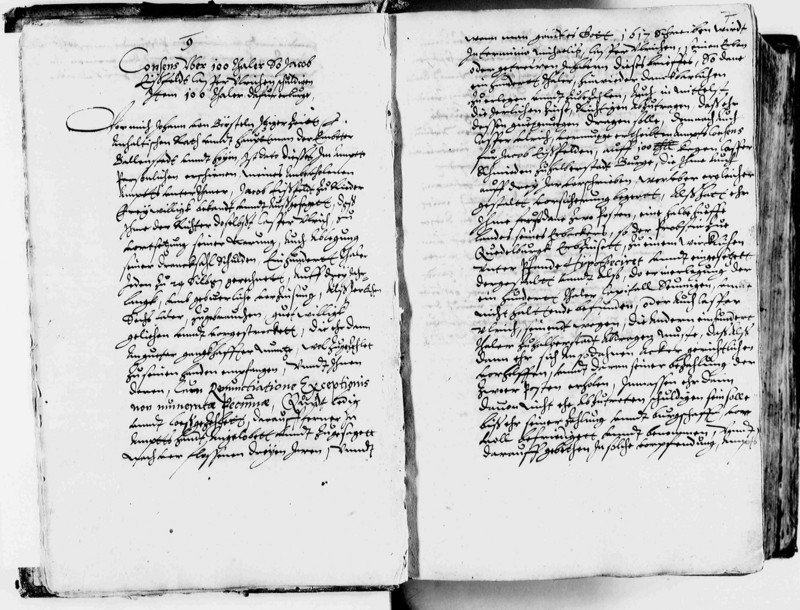 Auszug aus dem Amtshandelsbuch von Ballenstedt, 1614 – 1620 (LASA, Z 11. Amt Ballenstedt, I Nr. 1, Bl. 6-7)